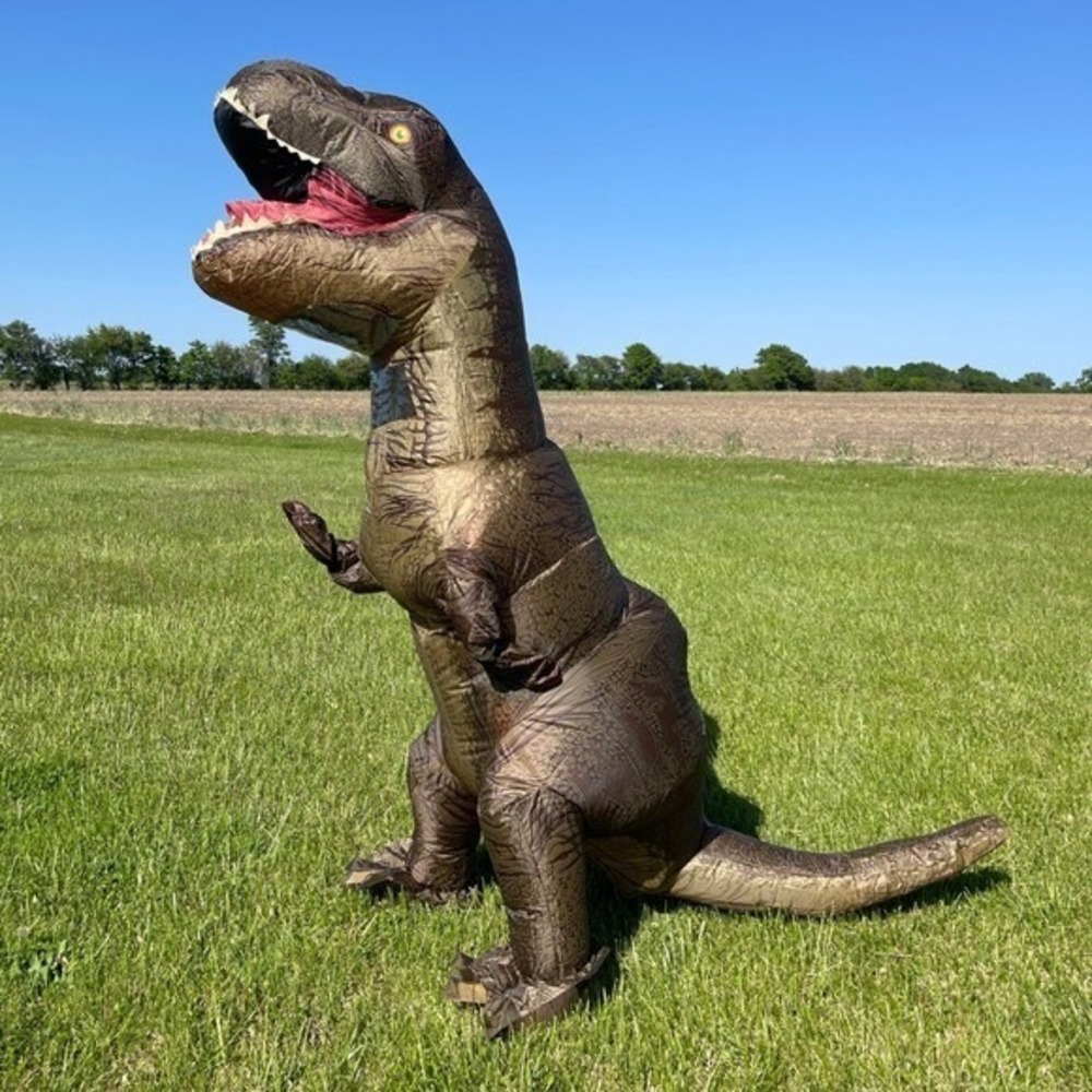 Rubie's Dinosaur Inflatable Costume - Brown and Black